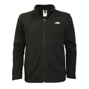 THE NORTH FACE Men's Anchor Full Zip Fleece Black Jacket SZ M NWT